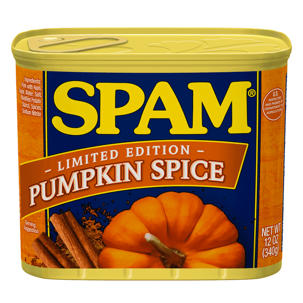 SPAM Pumpkin Spice, 12 Ounce Can, 2 Pack