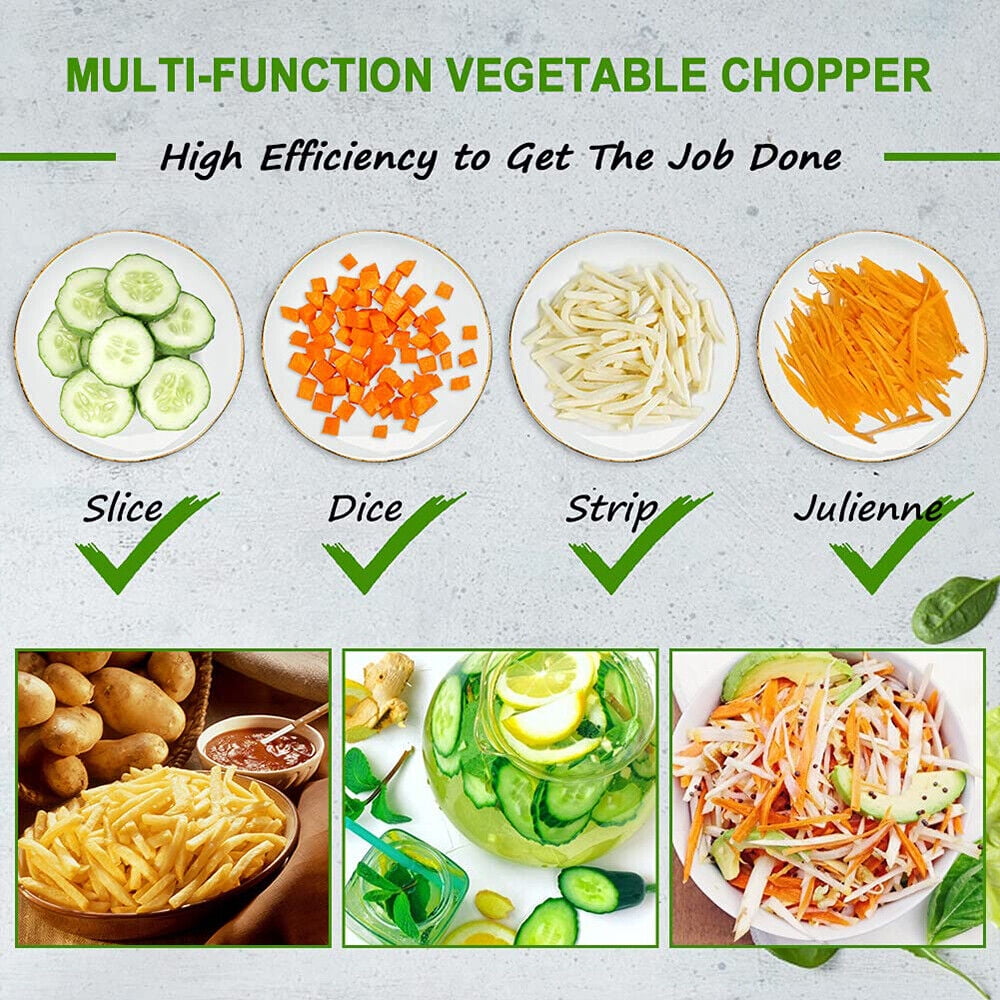 kydely Vegetable Chopper Cutter,Mandoline Slicer Food Onion Veggie