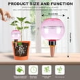thumbnail image 3 of Uuiauoio Shaped Automatic Watering Artifact ,Self Watering Globes for Indoor Plants Automatic Watering Planter Insert Watering Bulbs, Water Seeper Small Succulents Dripper, 3 of 6