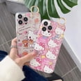 thumbnail image 3 of Hello Kitty For Xiaomi Redmi 8 9 10 11 A Note 7 8 9 10 11 12 S Pro Phone Case Wrist Strap Holder LXY, 3 of 6