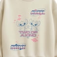thumbnail image 2 of Lilo & Stitch - Two of a Kind Stitch and Angel - Women's Oversized Fleece Crew Sweatshirt, 2 of 4