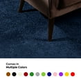 thumbnail image 4 of Furnish My Place DC Custom Rug - 2 ft. x 44 ft., Navy, Indoor Rug for Bedrooms, Hallways, Living Rooms, 4 of 12