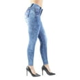 thumbnail image 5 of Fashion2Love Colombian Design Butt Lift Push Up Mid Waist Skinny Jeans, 5 of 8