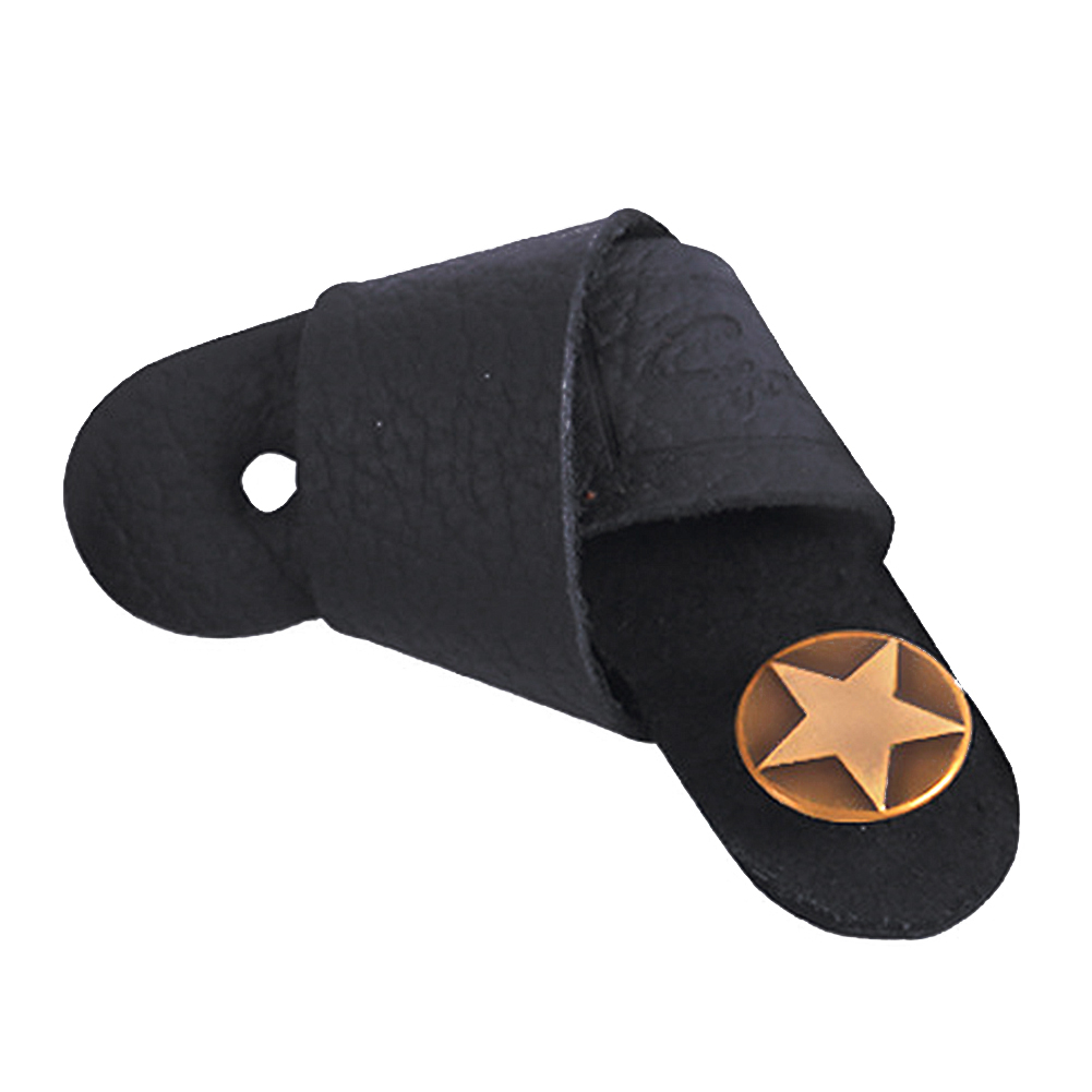 Folk Guitar Neck Strap Guitar Head with Leather Head Strap Guitar