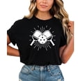 thumbnail image 2 of Trendy Pickleball Paddle Shirt for Men and Women Sports Tee for Adults Black Shirt Adult X-Large, 2 of 4