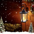 thumbnail image 2 of LED Hanging Lantern, Plastic Wind Lamp with Hook for Indoor Outdoor Decor, Flameless Ambient Light for Holiday Parties, Patio, Camping, 2 of 5