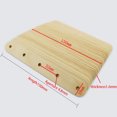 thumbnail image 3 of Coofit 50PCS Ice Pop Sticks DIY Safe Wooden Popsicle Sticks Ice Cream Sticks with Holes, 3 of 10