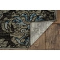 thumbnail image 4 of Linon Vintage Clara Power Loomed Microfiber Polyester 2'x3' Rug in Gray, 4 of 6