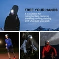 thumbnail image 4 of MAMOWEAR Winter Mens Beanie with LED Light, Rechargeable Led Headlamp Hat, Warm Knit Hat for Winter Safety, for Outdoor Dog Walking Men Women Dad, 4 of 5