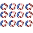 thumbnail image 1 of Swimline 36 Inch Inflatable American Flag Swimming Pool Tube Float (12 Pack), 1 of 6