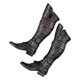 thumbnail image 2 of Botas Altas De Soldado 1/6 Modelo De Cuerpo Zapatos De Cuero PU Para Muñeca HT TTL TC De 12 Pulgadas Sunnimix, 2 of 7