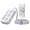 White, variant on ORICO Surge Protector Power Strip, Multiple Outlets Extension Cord with 6 AC Outlets 2 USB-A and 2 USB-C Ports, 10 ft Long Flat Plug Power Strip, Mountable Outlet Extender for Dorm/Office/Home- OG
