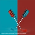 thumbnail image 4 of Juego De Pelota Cue Controller Experiencia Realista Juego De Pelota De Plástico Grip Stick Con Cordón Colgante Para Nintendo Para Switch Para Joy-Con Controller Handle Yuarrent EL014411-03, 4 of 6