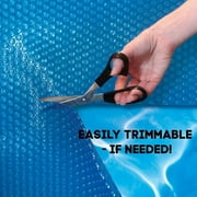 Harris C.R.S. Covering Pools Heat Retention Solar Covers For Above Ground Swimming Pools | Retain Sun/Solar Heat By Lowering Evaporation Rate Up To 75%