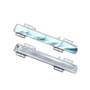 1 Set Front LED Daytime Running Light for Mercedes-Benz A2049068900 Plastic Silver Tone Transparent Gray