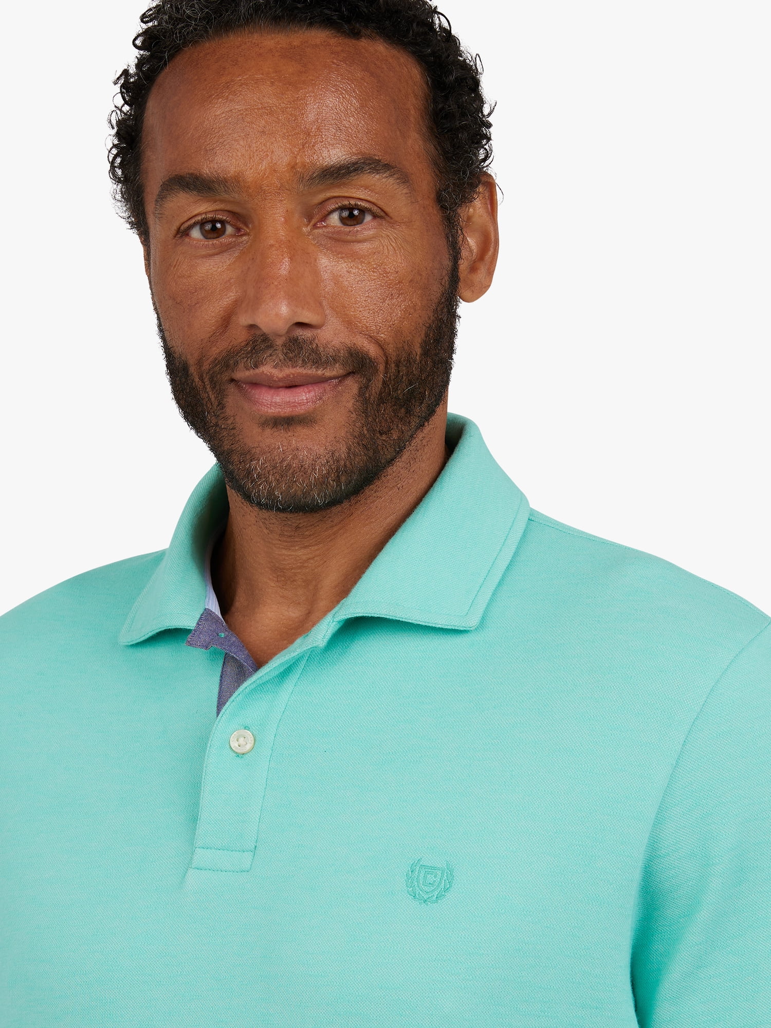 Chaps Men's and Big Men's Short Sleeve Birdseye Polo Shirt, Sizes S-3XL
