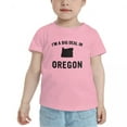 thumbnail image 2 of Im A Big Deal in Oregon Cute Toddler T Shirts for Boys Girls (Pink, 4T), 2 of 5