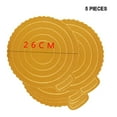thumbnail image 1 of Birthday Cake Hard Tray Reusable Plastic Support Gasket Cake Tray Mat, 1 of 2