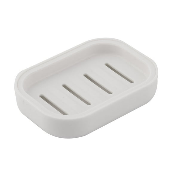 Uxcell Outdoor Hiking Bathroom Soap Dish  Box Holder Case Organizer Container White