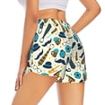 thumbnail image 3 of Goofa Fathers day Printed Women 2 in 1 Running Shorts,Quick Dry Athletic Workout Shorts,High Waisted Athletic Shorts with Liner Pockets-XX-Large, 3 of 9
