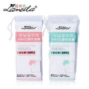 2 PACKS LAMEILA Combed Cotton Makeup Cotton Pads Facial Cleansing Pads Cotton white