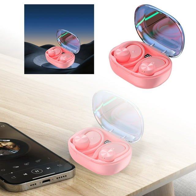 Wireless Ear Hook Headphones with Charging LED Display for Sports Surround Sound