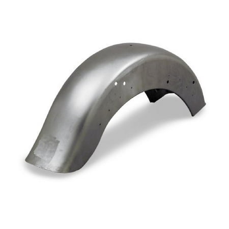 Hd Fender - BIKER'S CHOICE 72522B Bikers Choice Rear Fender With Taillight Hole Hd Flh