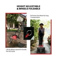 thumbnail image 4 of Gymax 14-Inch 10 Amp Corded Electric Tiller and Cultivator 9'' Tilling Depth Red, 4 of 10