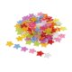 thumbnail image 3 of 100 botones redondos de plástico con forma de estrella y fresa para manualidades de costura hechas a mano., 3 of 9