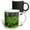 Multicolor, variant on 3drose, Alaska, Nancy Lake Sra. Devils Club Plant in Birch Forest., 11oz Two-tone Green Mug