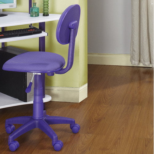 purple kids desk chair