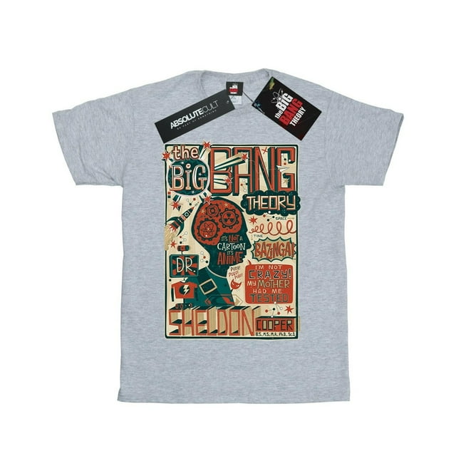 Big Bang Theory T-Shirt Infographique pour Garçons