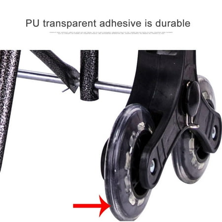 wheels shopping cart 2pcs stair climbing resin laundry replacement
