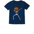 thumbnail image 1 of Tstars Boys Unisex Halloween Party Shirt Kids Jack O' Lantern Dabbing Pumpkin Halloween Dab Skeleton Day of the Dead Spooky Trick or Treat Funny Humor Gifts Toddler Kids Birthday Gift T Shirt, 1 of 6