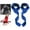 bleu, variante sur 2 Pcs Sangles de Musculation Rembourrées Coudes Poignets Enveloppements Professionnels Équipement de Musculation Ajustable - Rouge
