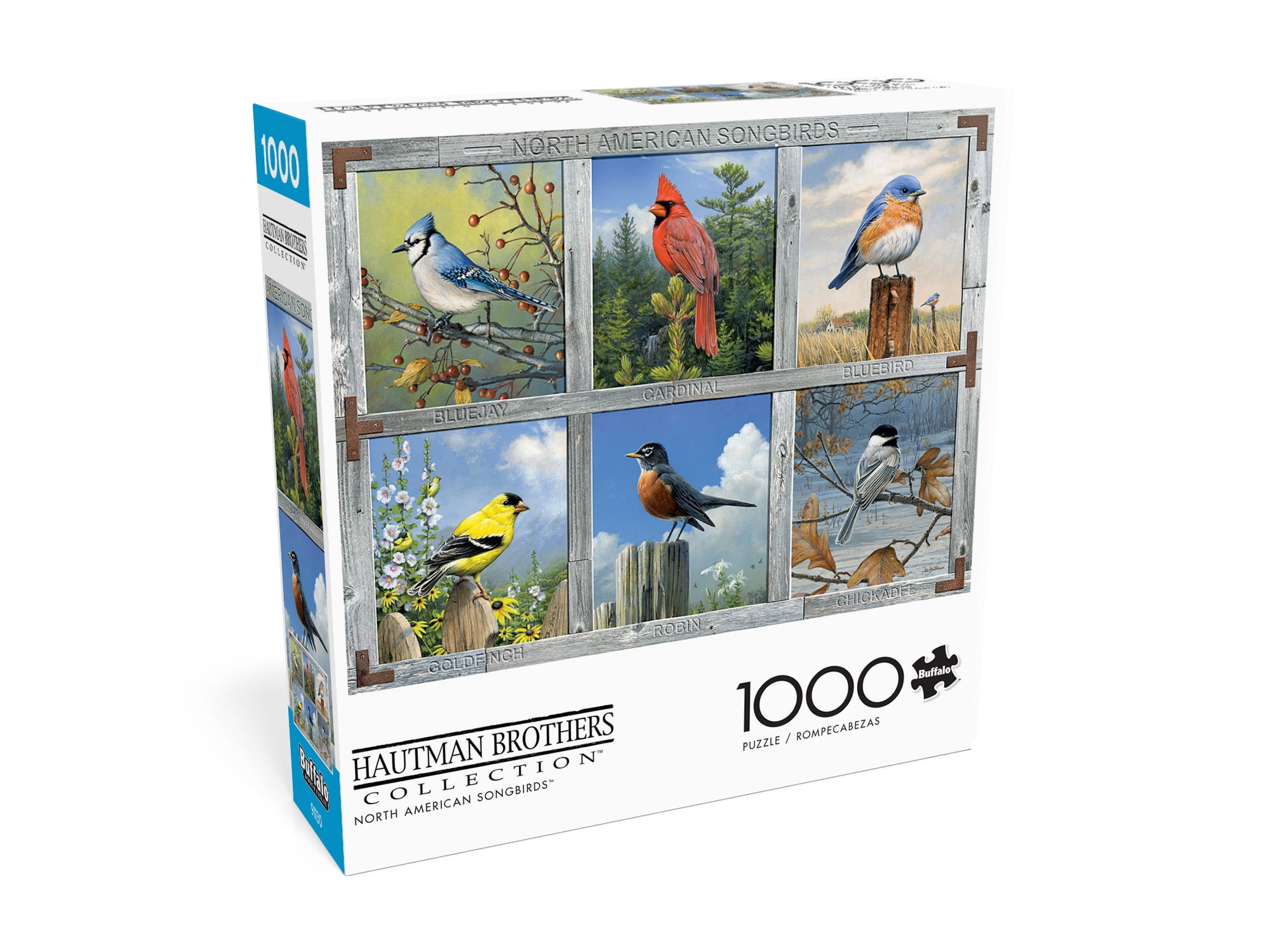 Buffalo Games 1000-Piece Hautman Brothers North American Songbirds Interlocking Jigsaw Puzzle