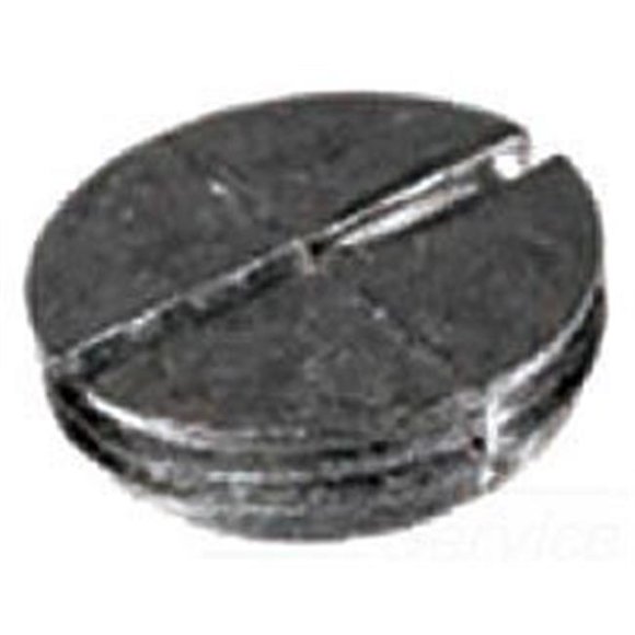 Topaz Electric WP75 Closure Plug 0.75 in. Zinc