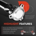 thumbnail image 4 of A-Premium Rear Complete Drive Shaft Prop Shaft Driveshaft Assembly Compatible with Mitsubishi Outlander 2003-2006, 2.4L, AWD, 80.125 inch Long Driveshaft, 4 of 5
