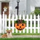 thumbnail image 3 of Letrero de madera para puerta delantera de Halloween, colgador de puerta para patio trasero, regalos de inauguración de la casa de dibujos animados, 3 of 6