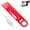Red, variant on Needle Threader for Sewing Machine, 4-in-1 Design, Sewing Accessory, Easy Threading, Multi-Function, Hand & Machine Use