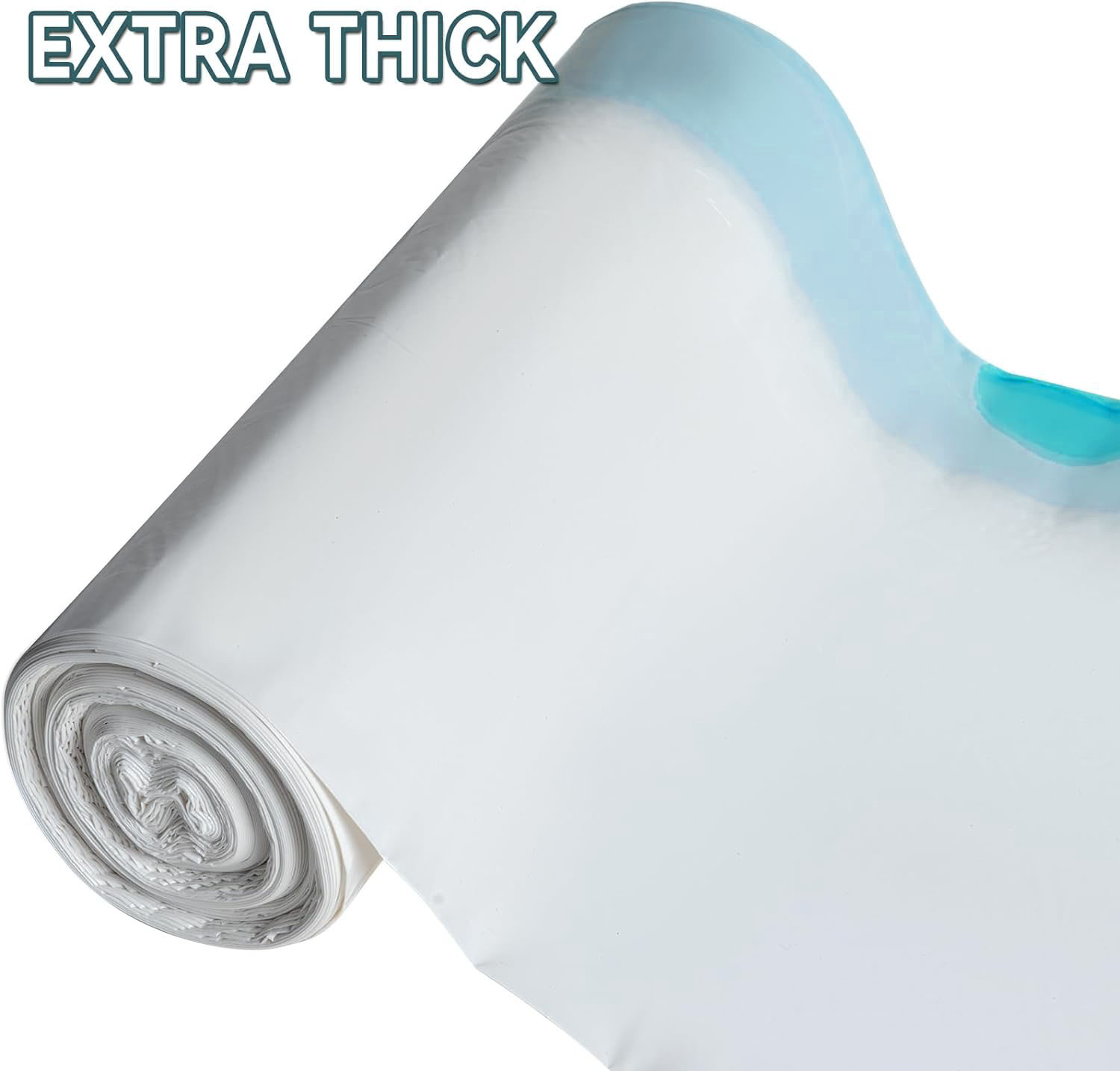 Thick Drawstrings 26.4x15.8 Drawstring Litter Bags 40-Count Litter Robot Liners 26.4x15.8 ...