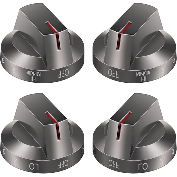 DG94-03500A/Z for Samsung Electric Stove Knob Replacement, DG94-03500Z DG94-03500Y Fits Samsung Electric Range Knobs, Compatible with Samung Stove Number NE63T8111SG/AA NE63T8311SG/AA