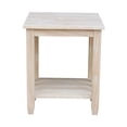 thumbnail image 2 of Pemberly Row Solid Hardwood Tall End Table, 2 of 6