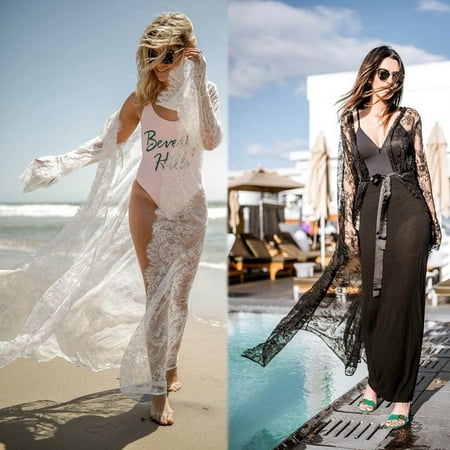 2019 New Bikini Swimwear Cover Up Women Beach Cardigan Beach Swimsuit Cover Up (Best Beach Cover Ups 2019)