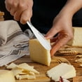 thumbnail image 4 of Espátula para mantequilla de acero inoxidable 430 con agujero, rascador de aceite, pan con queso, mermelada, mantequilla, 2 unidades, 4 of 8
