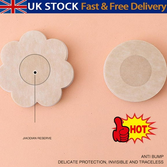 SSKFHGI Disposable Nipple Cover Up Petal Round Breast Tape O8F3FAST