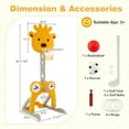 thumbnail image 3 of Gymax Toddler Basketball Hoop 4-in-1 Kids Indoor/Outdoor Activity Center Sports Gift, 3 of 10