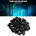 thumbnail image 2 of Ring Insulators,100pcs Short Screw Type Fence Ring Insulator Electric Fence Rings Built to Last, 2 of 8