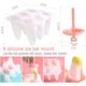 thumbnail image 4 of Moho y Agrave; Helado sin Bpa, molde esquimal de silicona, mini molde para helado, molde Magnum, 11 Feliz Sencillez, 4 of 5