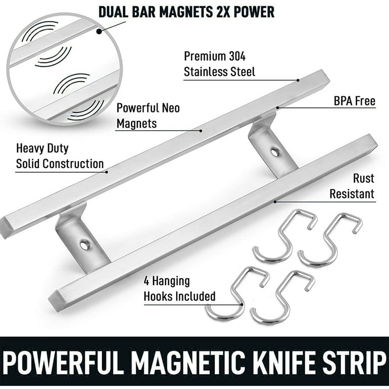 Knife Holder and Utensil Holder 304 Stainless-Steel Modern